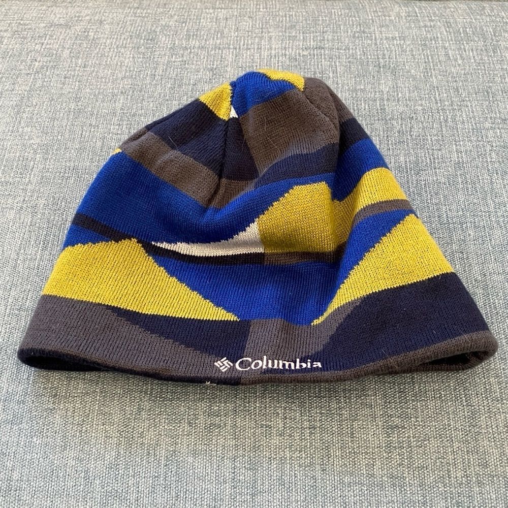 Blue Columbia Beanie Hat